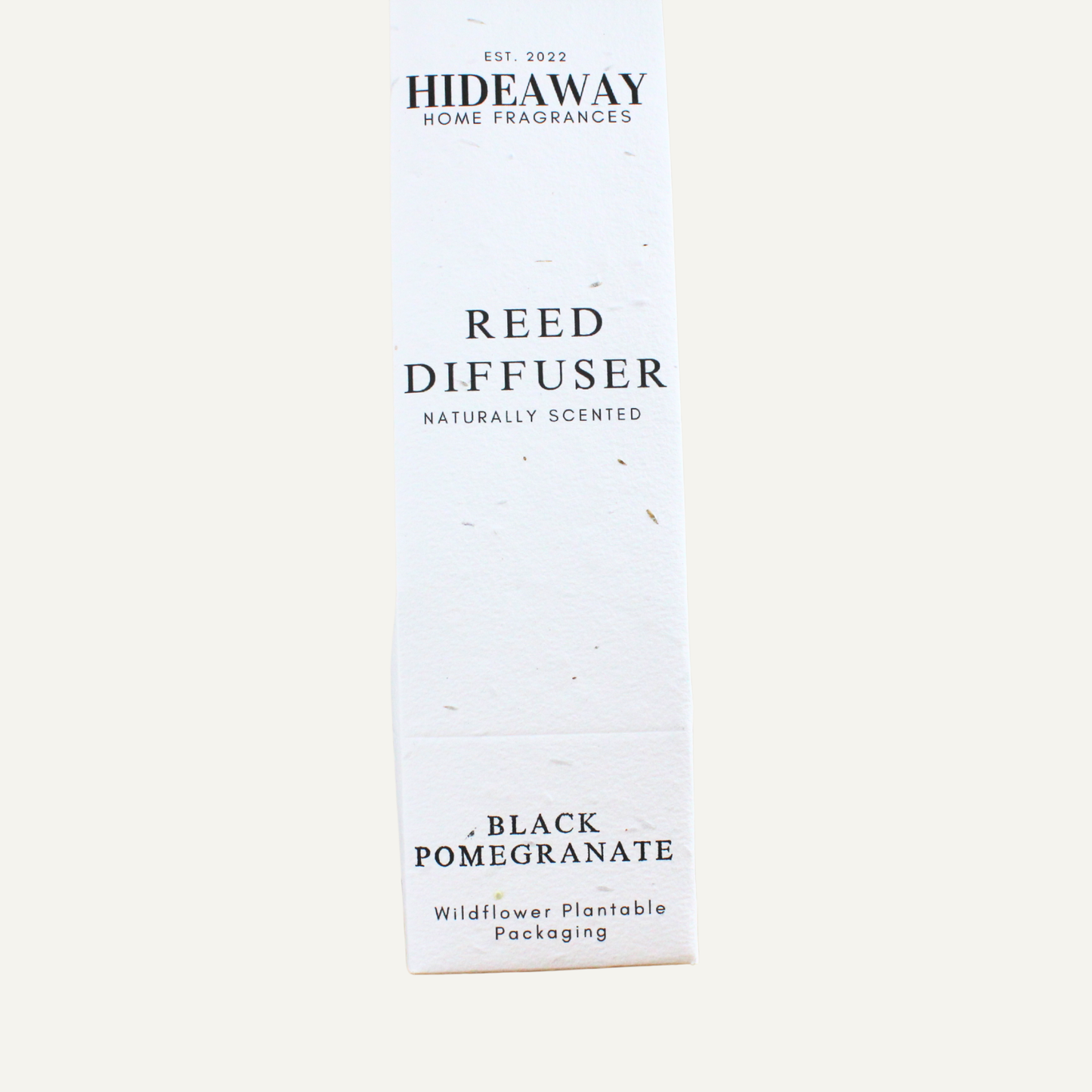 Refined Black Pomegranate Diffuser – Opulent Exotic Sensual Blend of Fruit, Florals, and Smoky Woods | Hideaway Home Fragrances