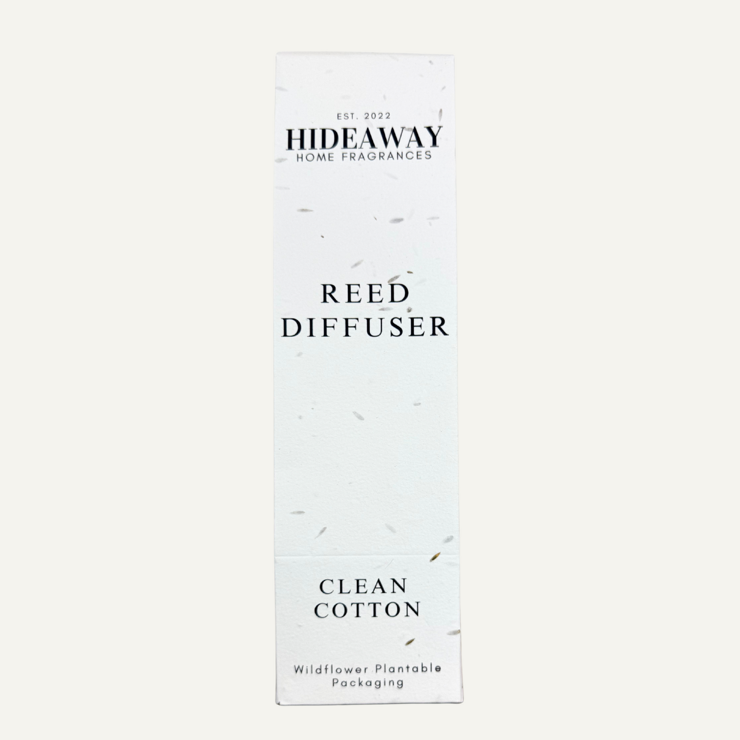 Fresh and airy reed diffuser scent inspired by clean linens and coastal breeze – Hideaway Home Fragrances