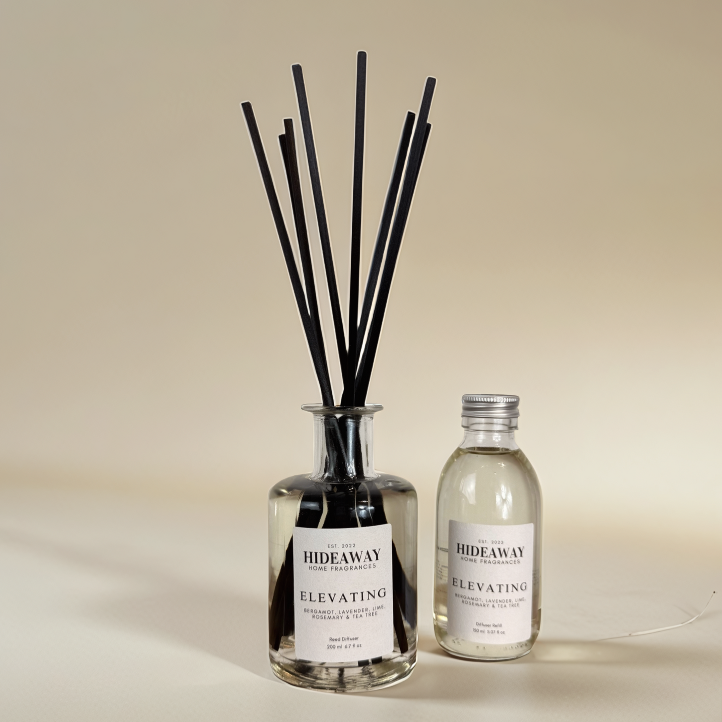 Natural essential oil reed diffuser for focus and balance – Hideaway Home Fragrances