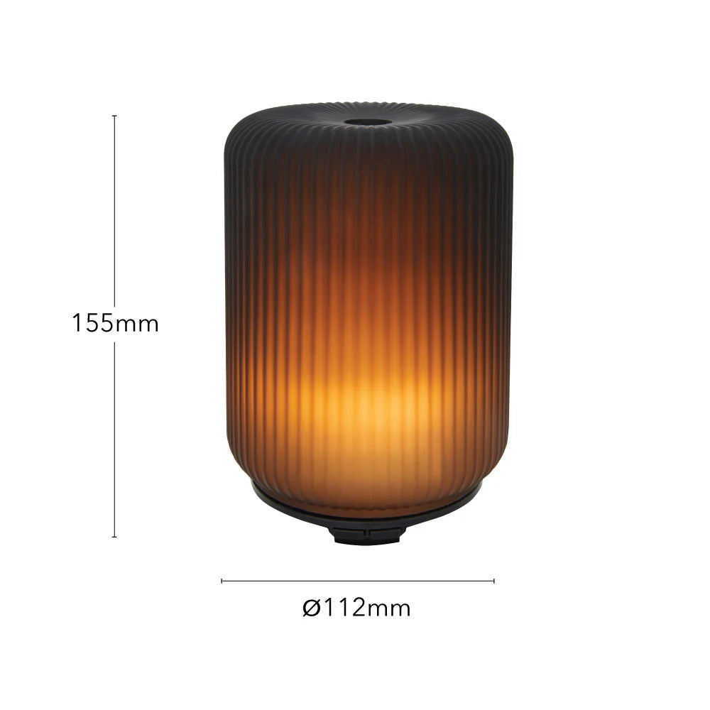 ambient light Cara Aroma Wellbeing Diffuser: Transform your space into a serene sanctuary with calming fragrance. - Hideaway Home Fragrances