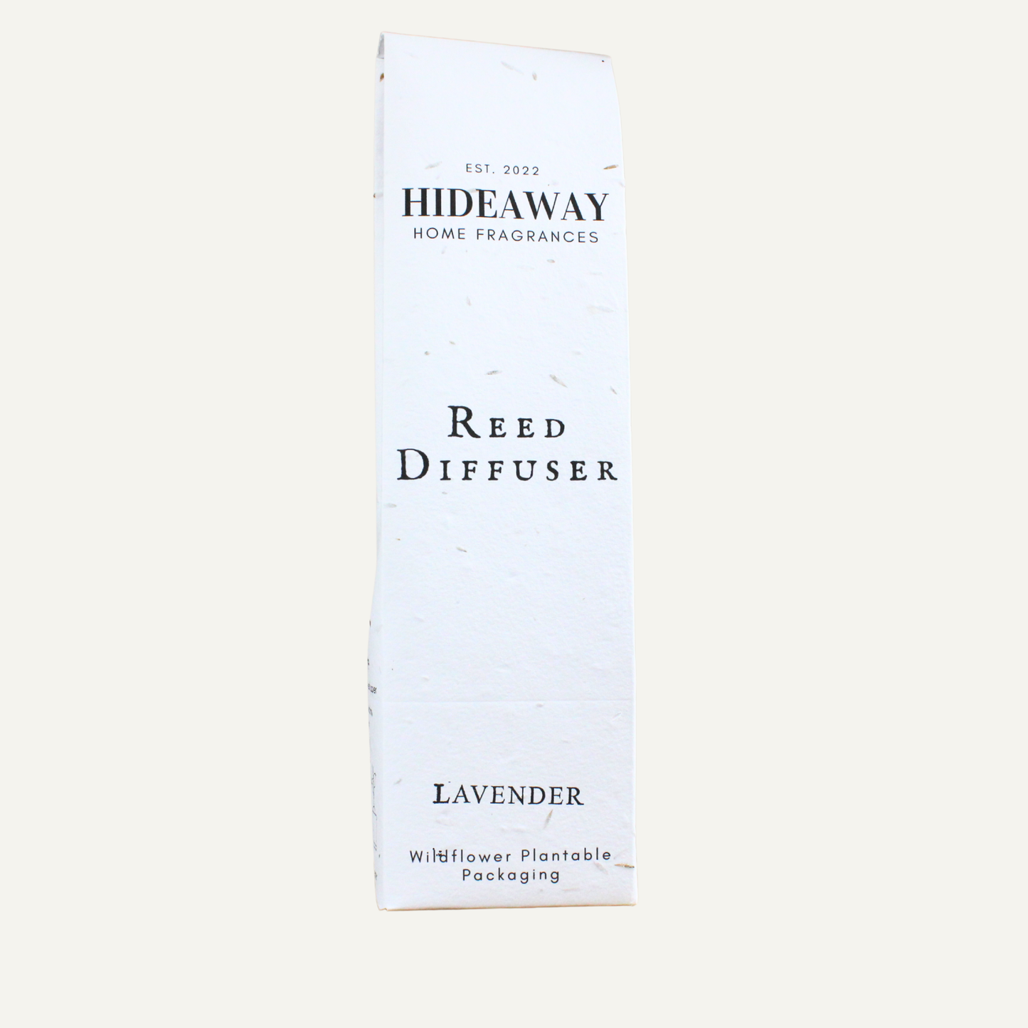 Refined Lavender Diffuser – Soothing Restorative Elegant Blend of Authentic English Lavender | Hideaway Home Fragrances