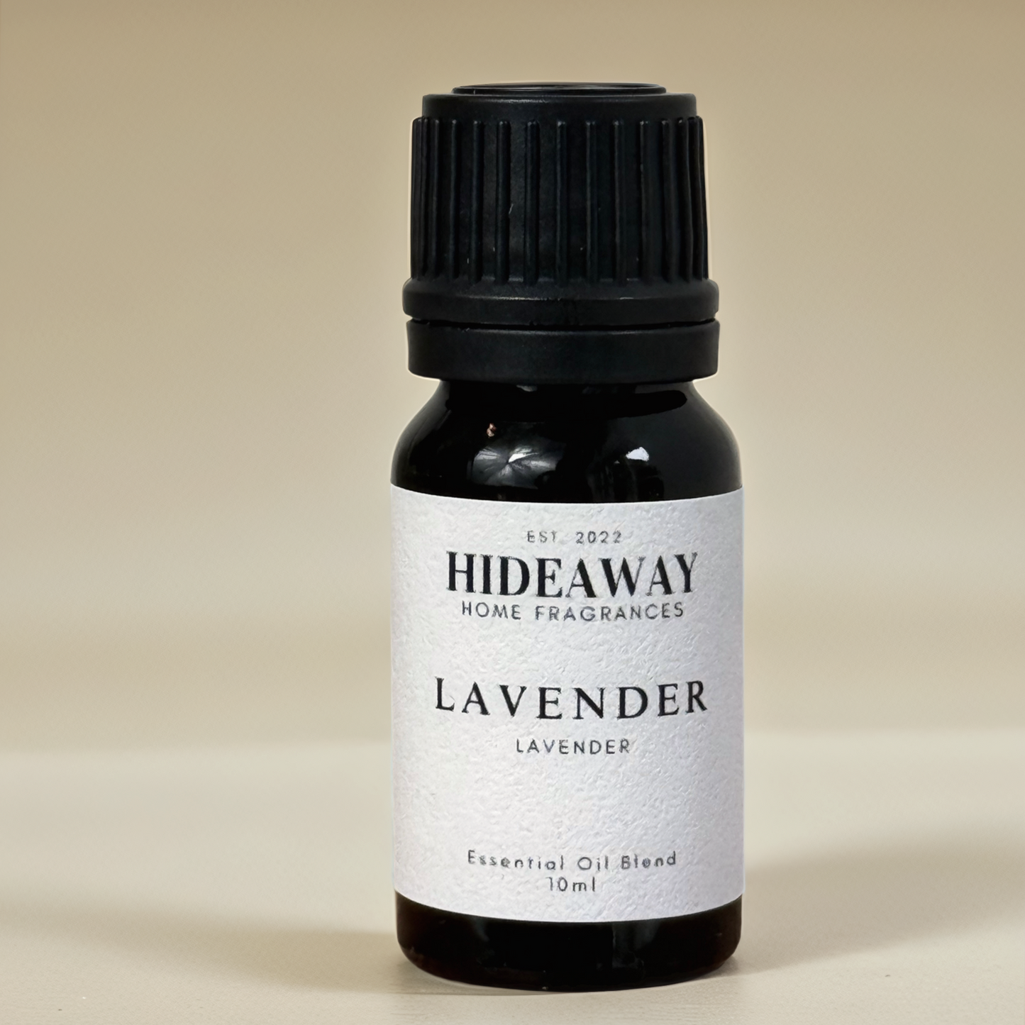 Soothing Lavender Essential Oil with authentic English lavender for restorative calm and peaceful relaxation — Hideaway Home Fragrances