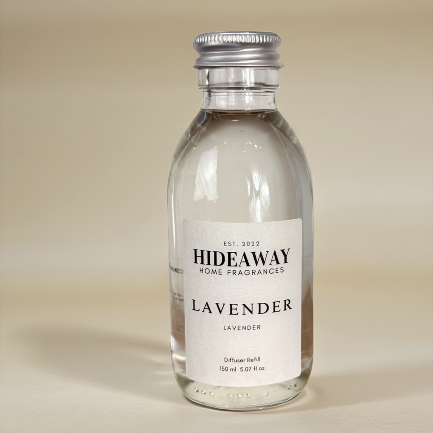 Lavender Reed Diffuser Refill with authentic English lavender – soothing, restorative, and elegant fragrance – Hideaway Home Fragrances