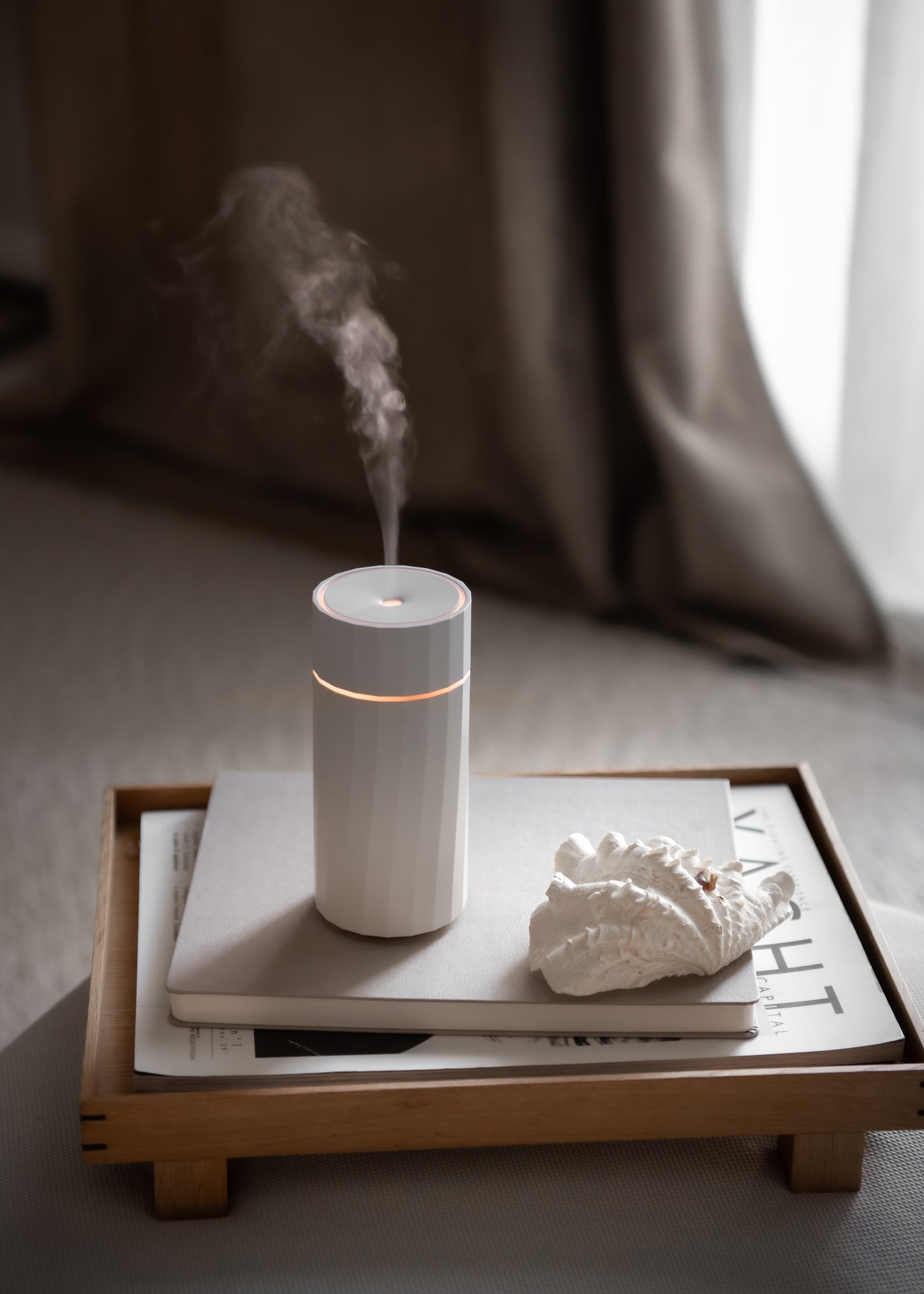 Luxury electric diffuser with essential oils – elegant aromatherapy for a serene, beautifully scented home – Hideaway Home Fragrances