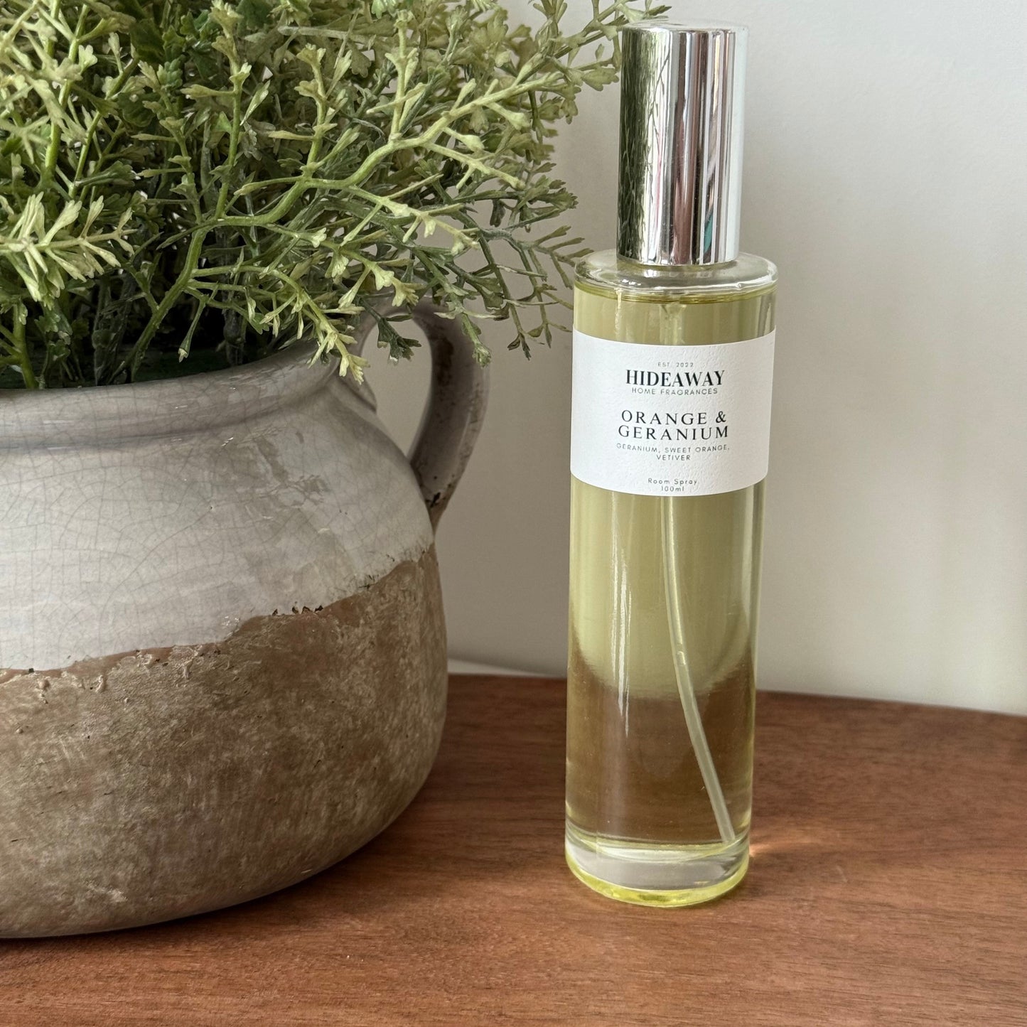 Essential oil room mist for clarity, balance, and calm - Hideaway Home Fragrances