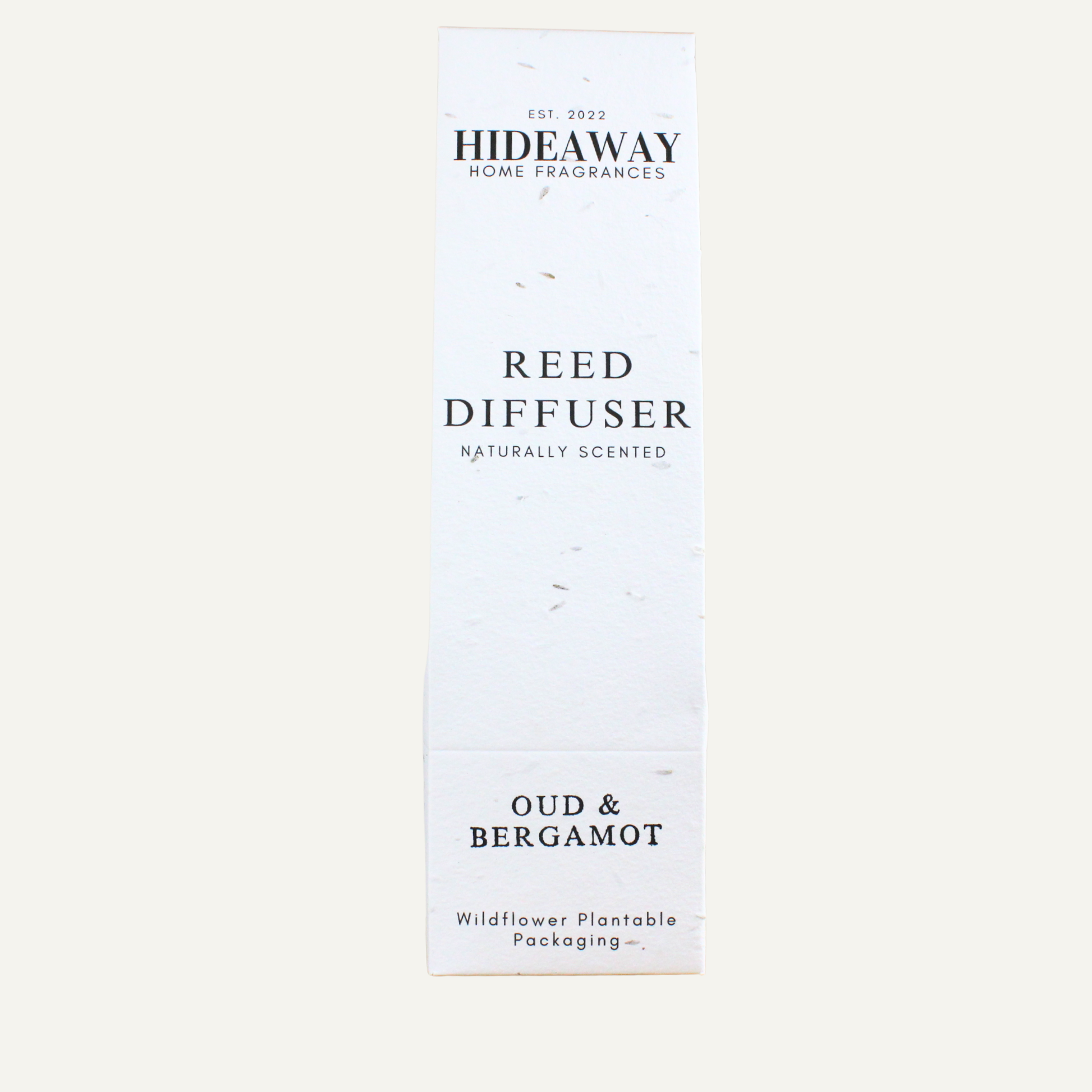 Refined Oud and Bergamot Diffuser – Smoky Spiced Sophisticated Blend of Oud, Bergamot, and Warm Woods | Hideaway Home Fragrances