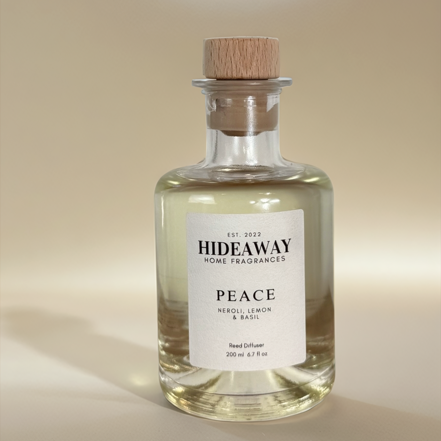 Balancing 200ml reed diffuser with refreshing lemon and floral neroli – Hideaway Home Fragrances