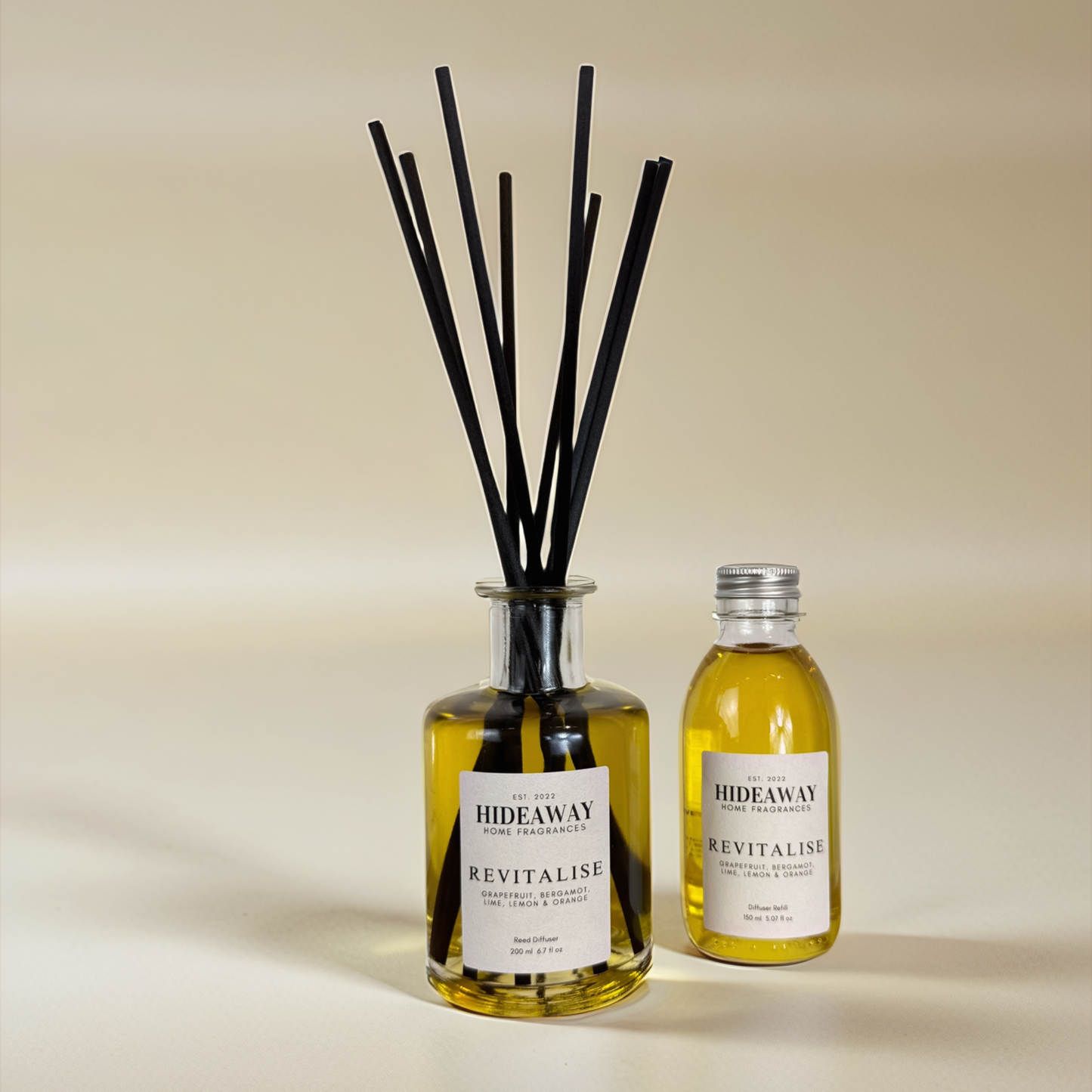 Energising reed diffuser to awaken senses and sharpen focus – Hideaway Home Fragrances