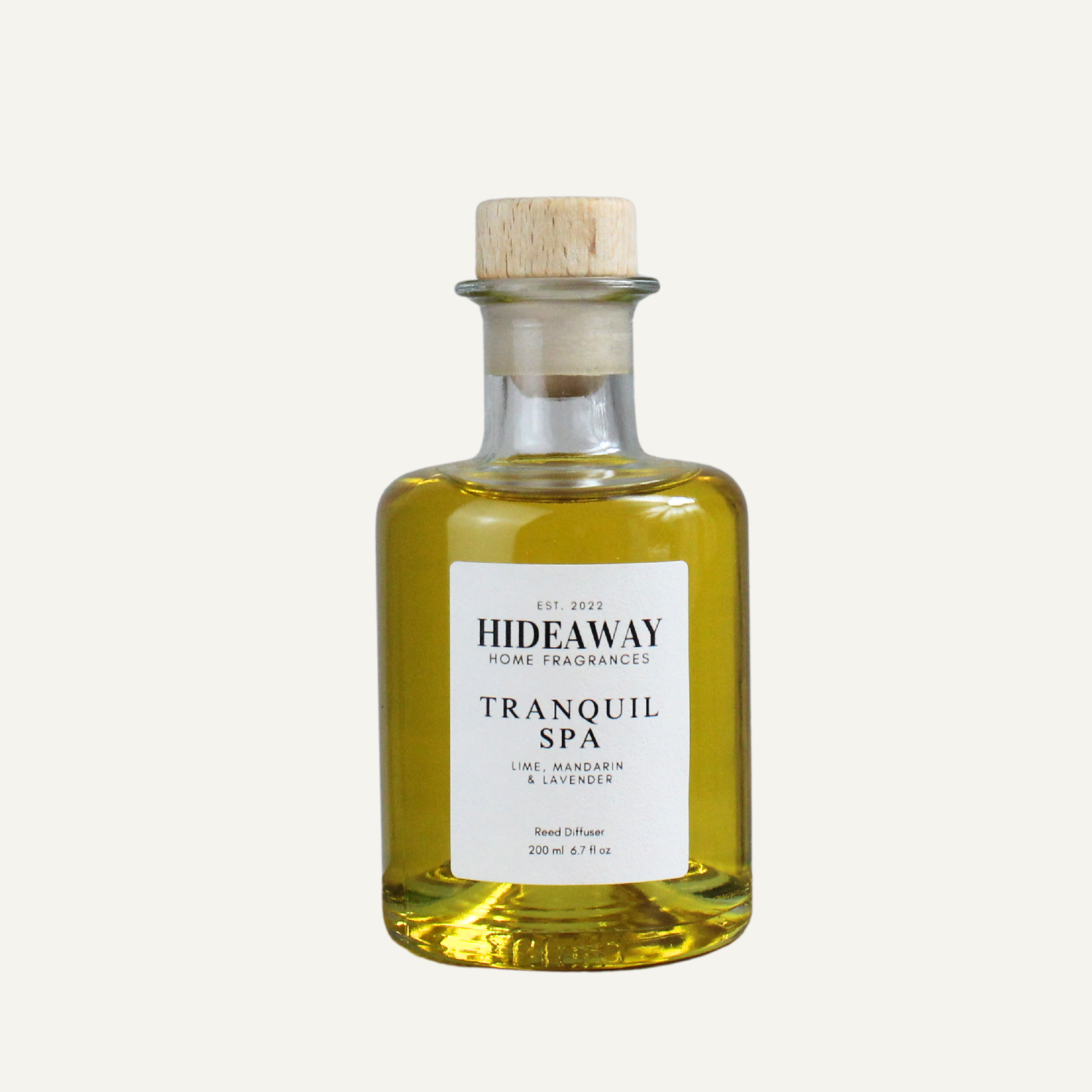 Luxury Tranquil Spa Diffuser – Soothing Refreshing Uplifting Aroma for Calm, Focus, and Mindful Living | Hideaway Home Fragrances