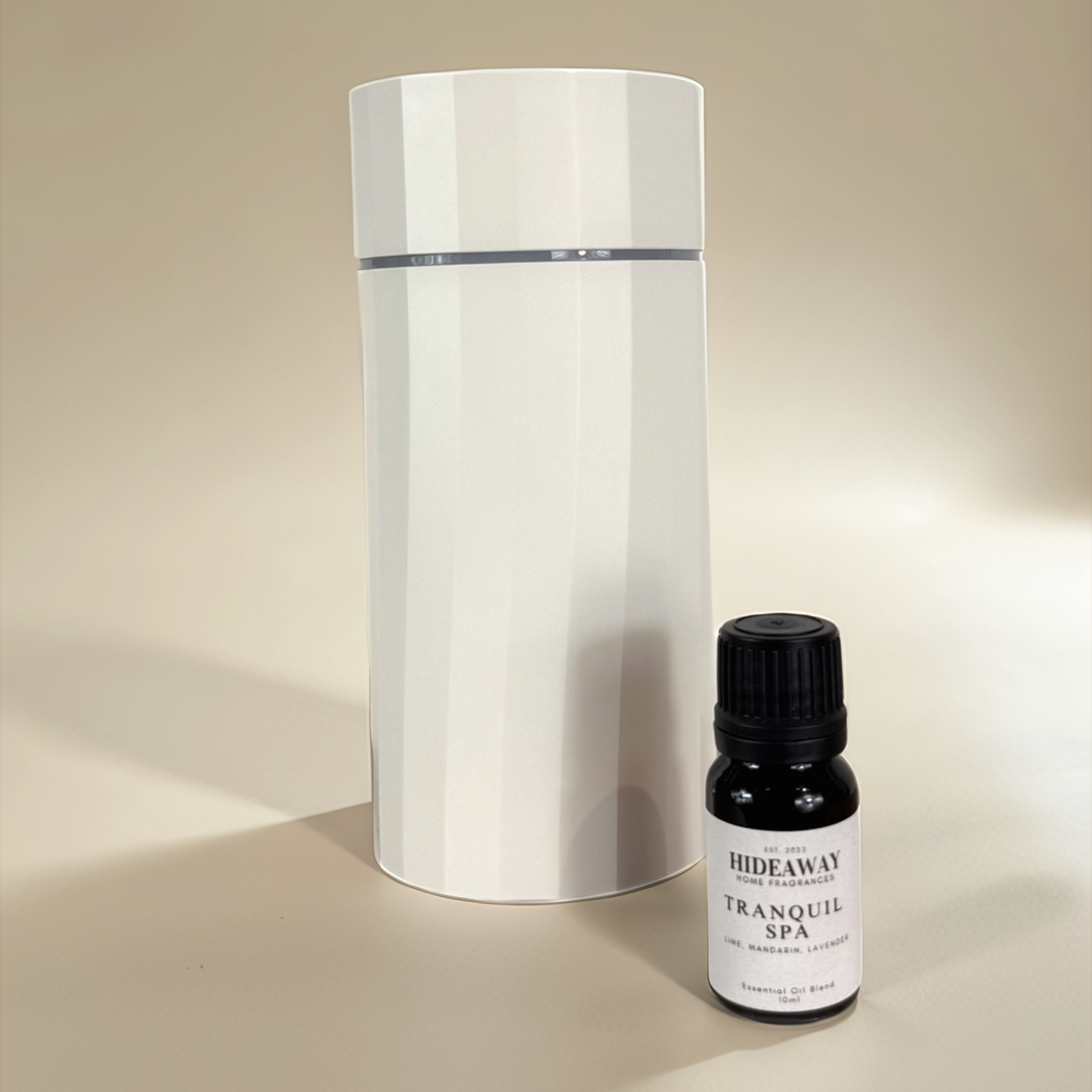 Soothing blend of lavender, mandarin, and lime creating a refreshing and uplifting atmosphere for mindful relaxation — Hideaway Home Fragrances