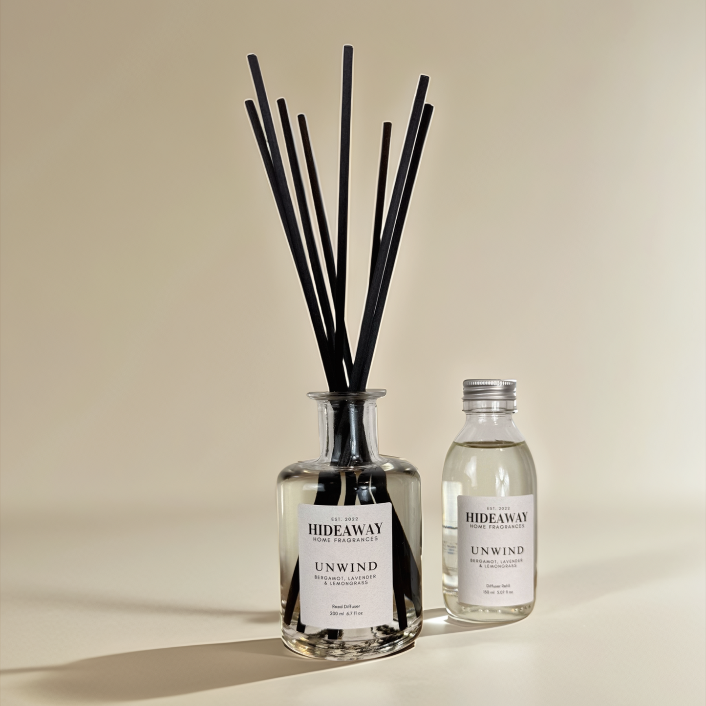 Aromatherapy reed diffuser to balance energy and relaxation – Hideaway Home Fragrances