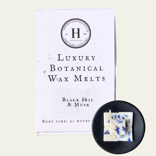 Black Iris & Musk Soy Wax Melts - Hideaway Home Fragrances