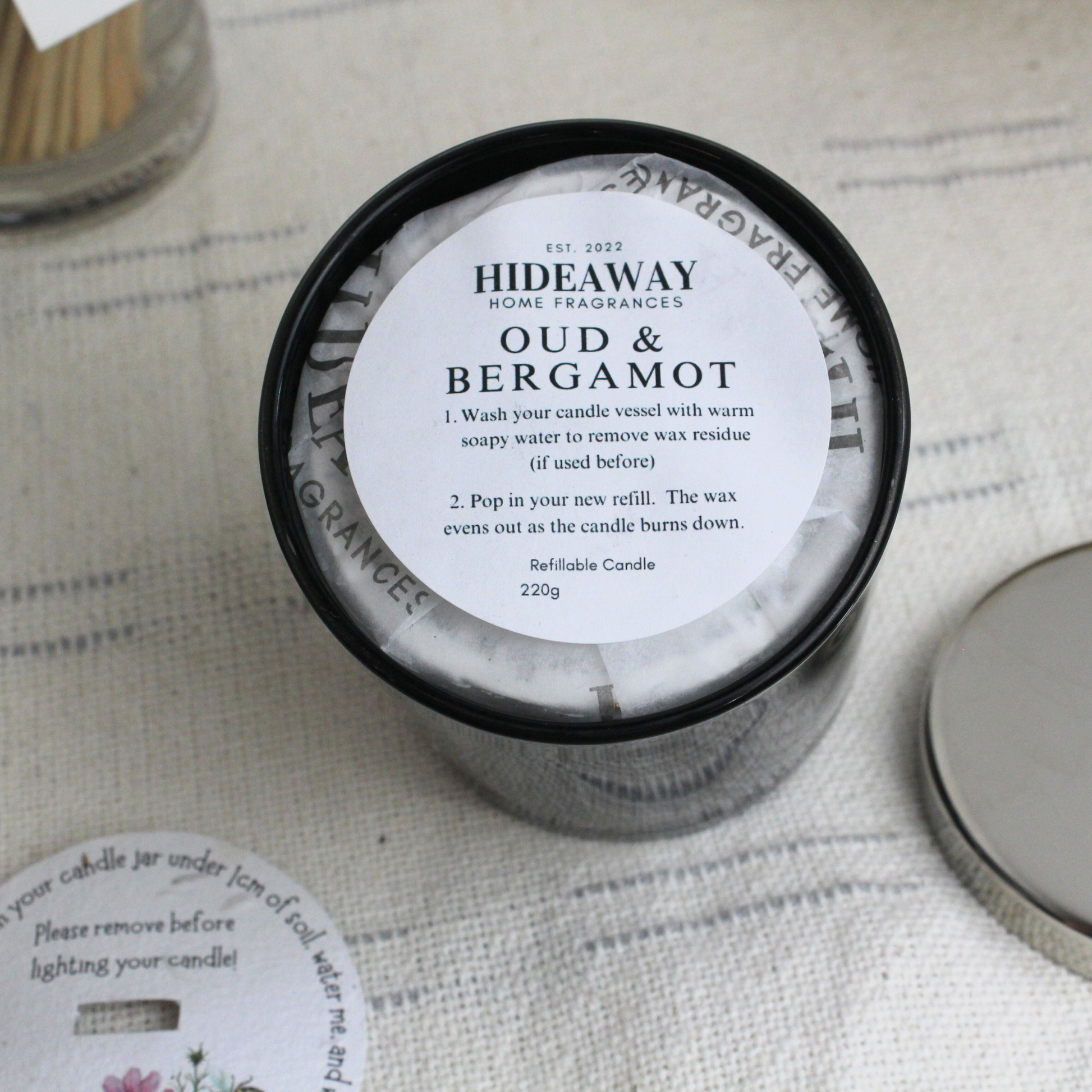 Eco-friendly candle refills – sustainable way to enjoy your favourite fragrance again and again - Hideaway Home Fragrances