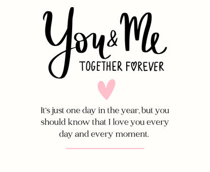 Close up of personalised you and me forever luxury reed diffuser anniversary gift for couples - Hideaway Home Fragrances