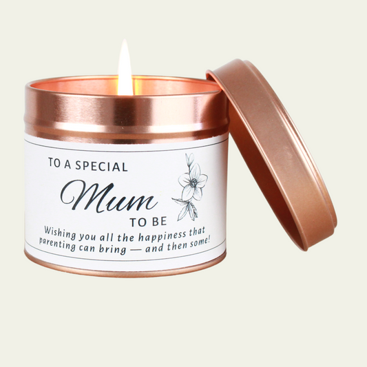 A Special Mum to be Personalised Candle Gifts - Hideaway Home Fragrances