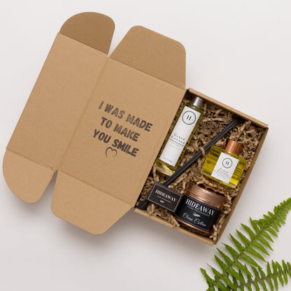 A moment for yourself Sustainable Gift Box - Hideaway Home Fragrances