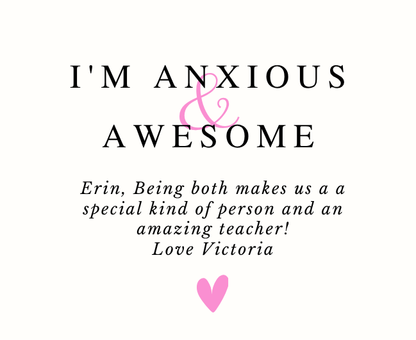 Luxury personalized best friend encouragement gift set with a witty positive affirmation anxiety candle and reed diffuser, elegantly boxed by Hideaway Home Fragrances.
