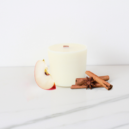 Autumn Orchard Candle Refill with Fruity Apple and Orange Notes – Hideaway Home Fragrances