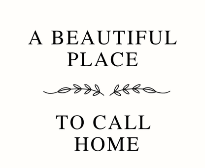 Luxury personalized moving-in gift set with a sentimental beautiful place to call home candle and reed diffuser, elegantly boxed by Hideaway Home Fragrances.