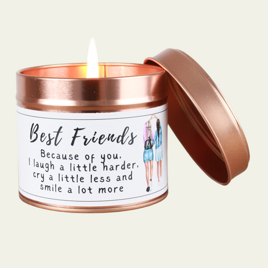 Best Friend Birthday Gift Candle - Hideaway Home Fragrances
