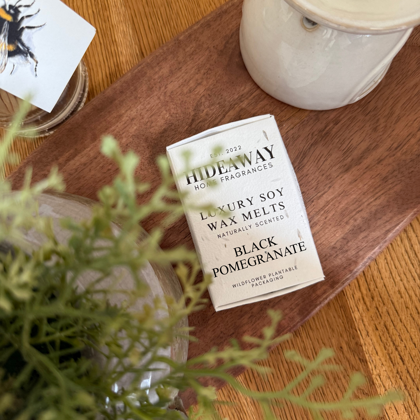Opulent and Exotic Black Pomegranate Home Fragrance Melts – Hideaway Home Fragrances
