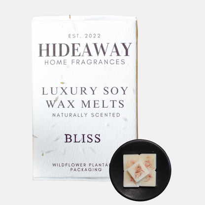 Natural Bliss Wax Melts for mind restoration - Hideaway Home Fragrances