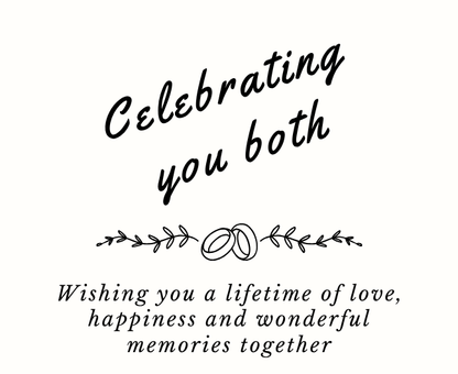 Close up of celebrating you both luxury reed diffuser elegant future Mr and Mrs bridal shower gift - Hideaway Home Fragrances