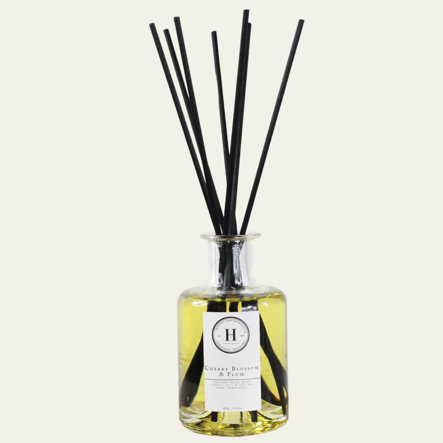Cherry Blossom & Plum Reed Diffuser - Hideaway Home Fragrances
