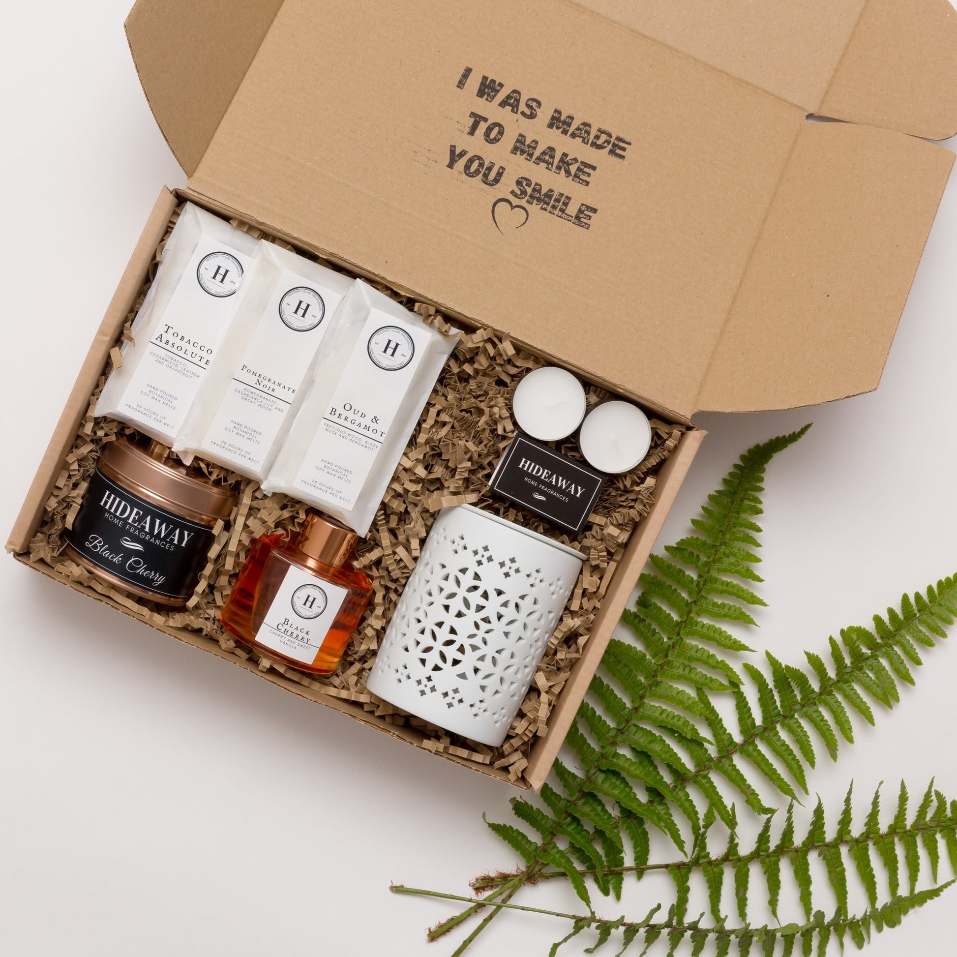 Comforting Home Sustainable Gift Box - Hideaway Home Fragrances