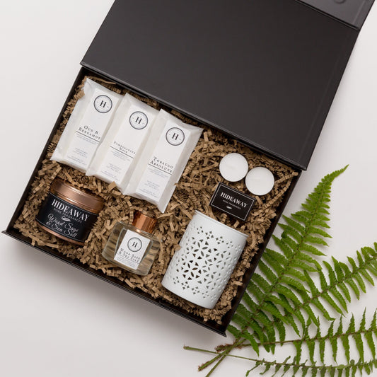 Comforting Home Sustainable Luxury Gift Box - Hideaway Home Fragrances