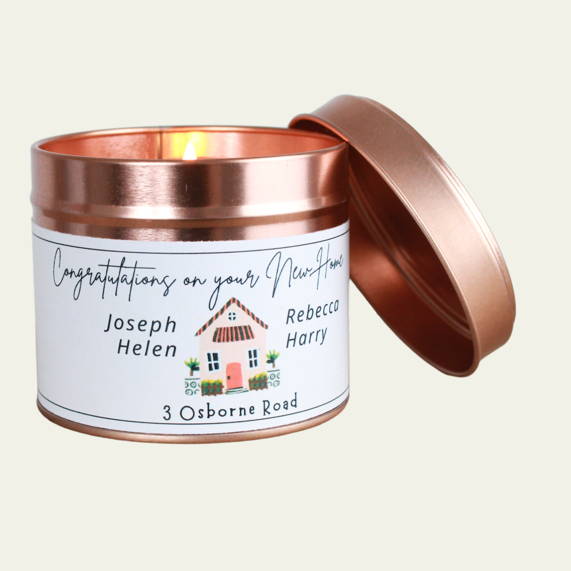 Congratulations on your New Home Candle Gift - Hideaway Home Fragrances