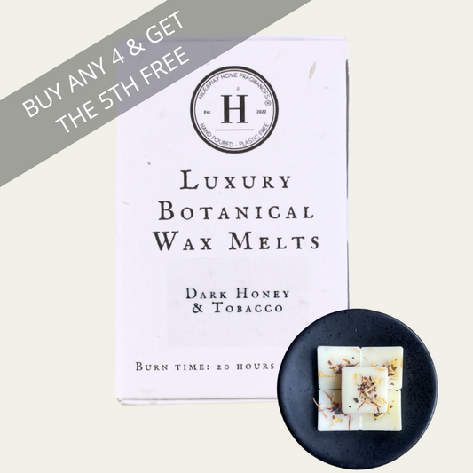 Dark Honey & Tobacco Soy Wax Melts - Hideaway Home Fragrances