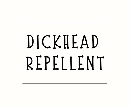 Close up of funny repellent sarcastic luxury reed diffuser witty novelty gift for her or him - Hideaway Home Fragrances