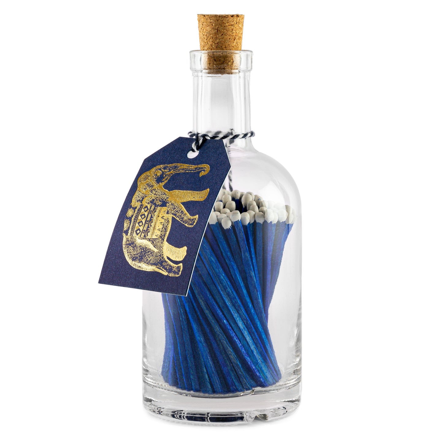 Luxury Elephant Match Bottle with 125 premium 100mm matches - Hideaway Home Fragrances