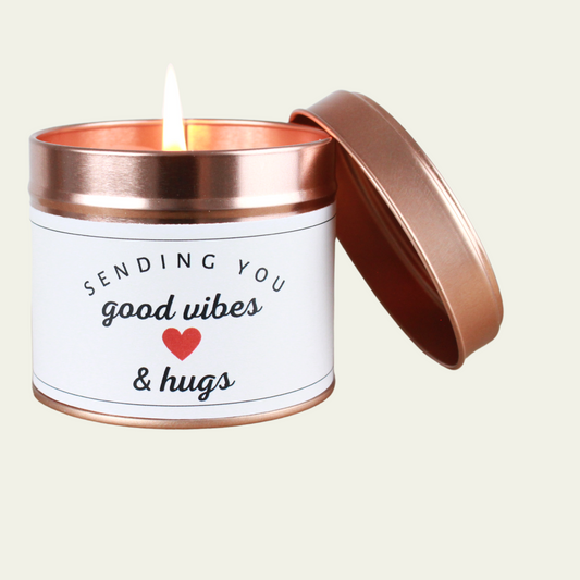 Get Well Soon Sending Good Vibes Candle Gift - Hideaway Home Fragrances