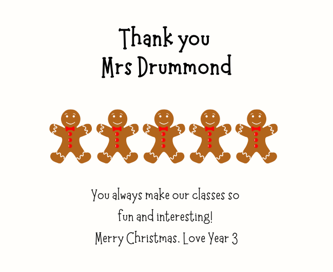 Close up of teacher thank you luxury reed diffuser festive holiday theme gift for teachers - Hideaway Home Fragrances
