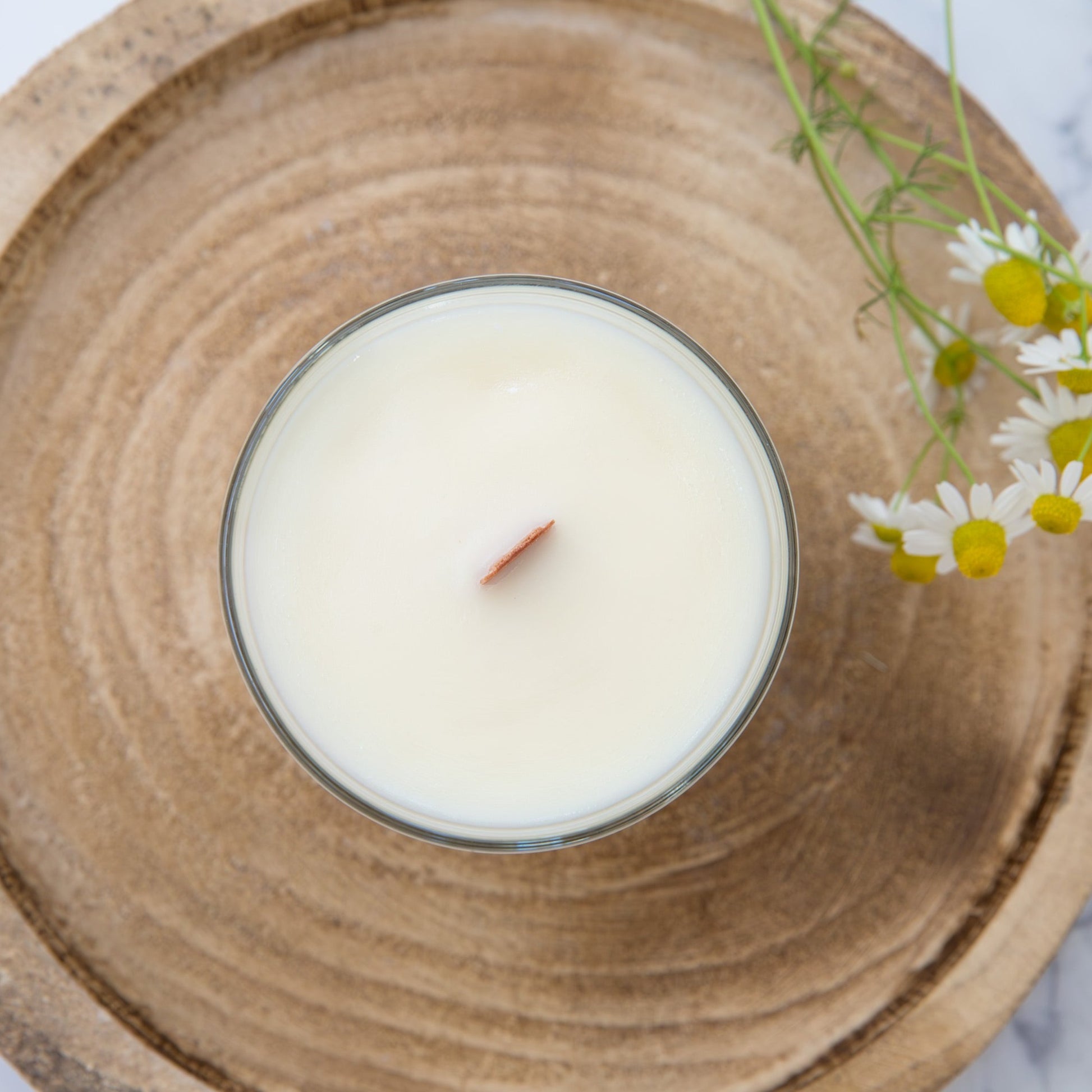 Luxury scented personalised candle – long-lasting 50-hour burn, refillable and sustainable - Hideaway Home Fragrances
