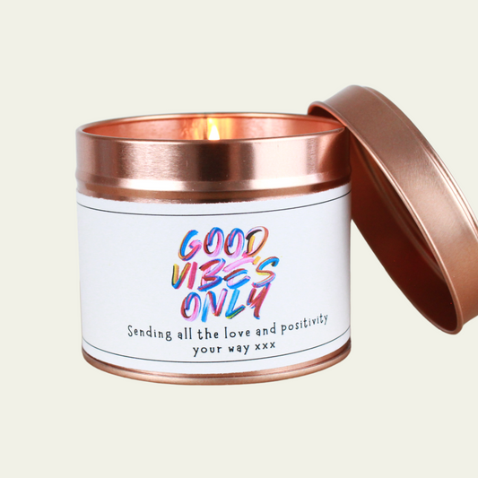 Good Vibes Thinking of You Candle Gift - Hideaway Home Fragrances