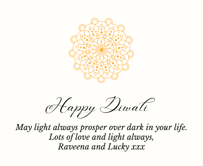 Close up of happy diwali personalised luxury reed diffuser elegant deepavali spiritual home decor gift - Hideaway Home Fragrances