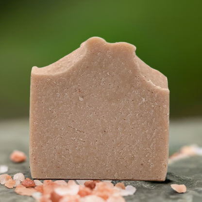 Unscented soap bar with rose clay for a spa-like cleansing experience - Hideaway Home Fragrances