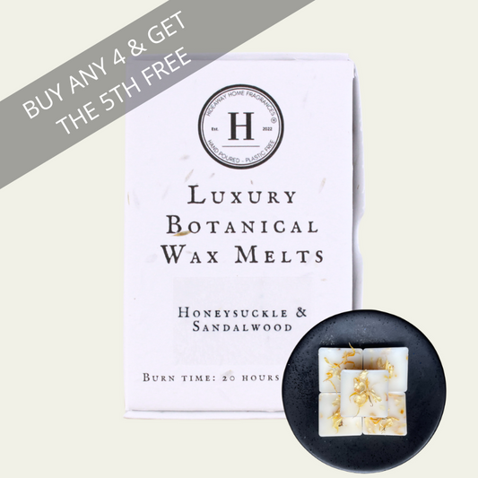 Honey Suckle & Sandalwood Soy Wax Melts - Hideaway Home Fragrances