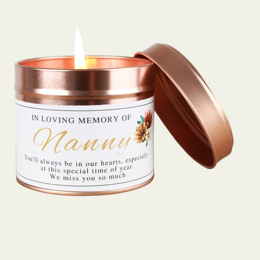 In Loving Memory of Nanny Candle Gift - Hideaway Home Fragrances