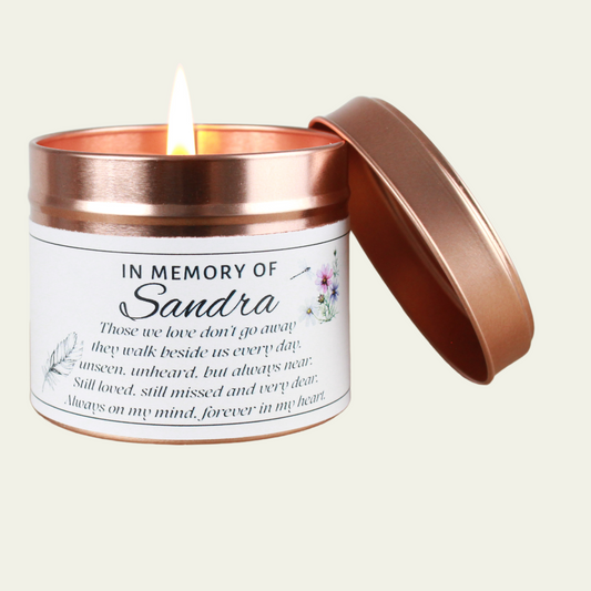 In Loving Memory thinking of you Gift - Hideaway Home Fragrances