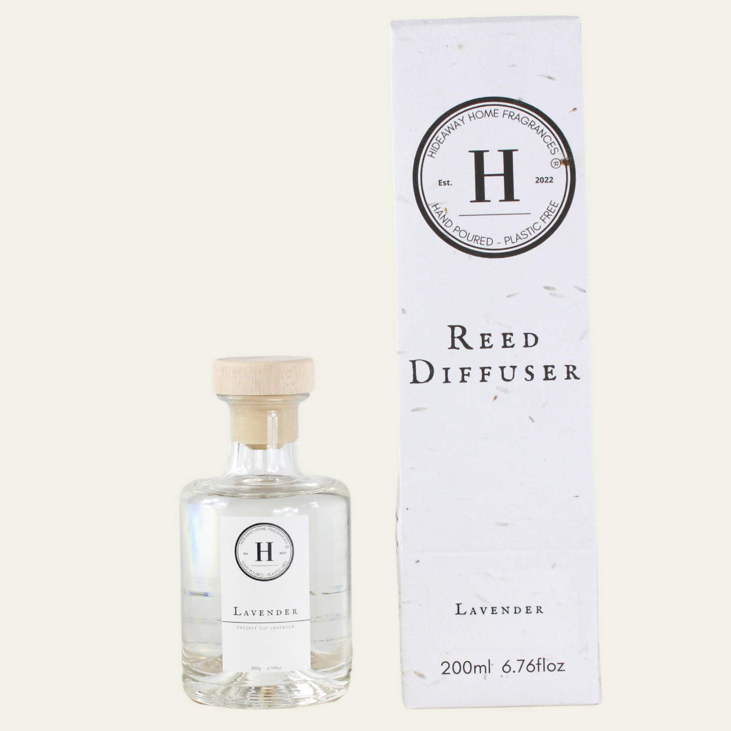 200ml Lavender Reed Diffuser - Hideaway Home Fragrances