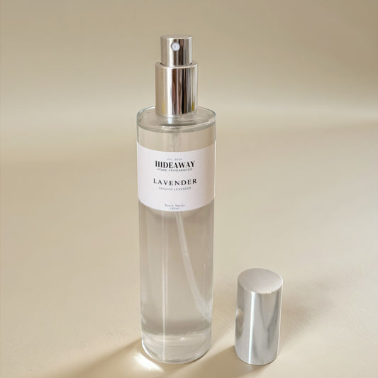 Luxury Lavender Room Spray for relaxation and sleep - Hideaway Home Fragrances