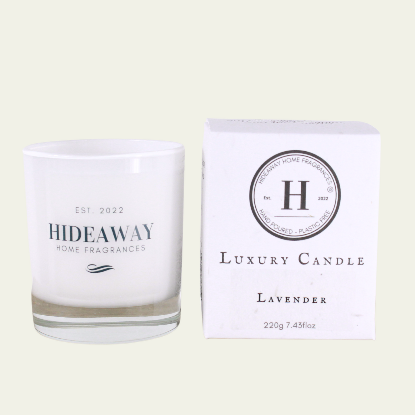 Lavender Luxury Candle - Hideaway Home Fragrances