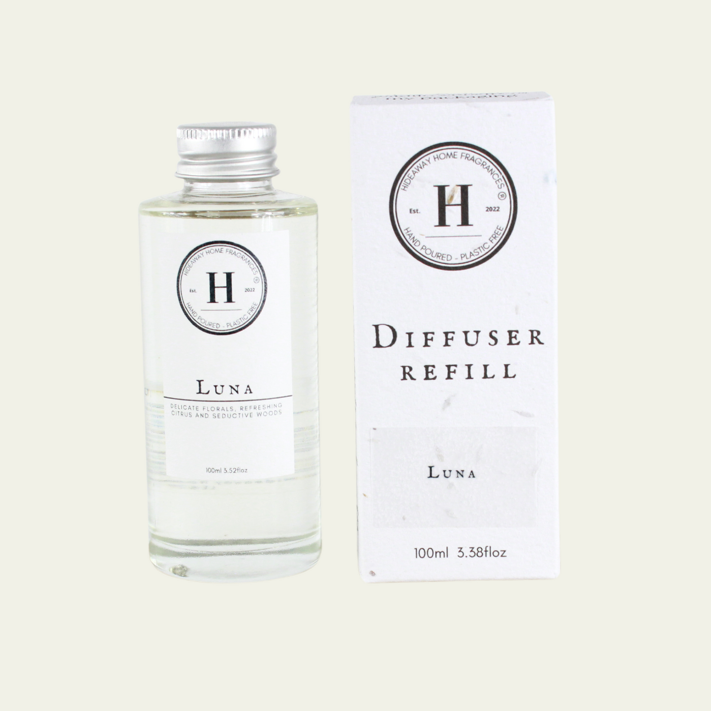Luna Diffuser Refill - Hideaway Home Fragrances