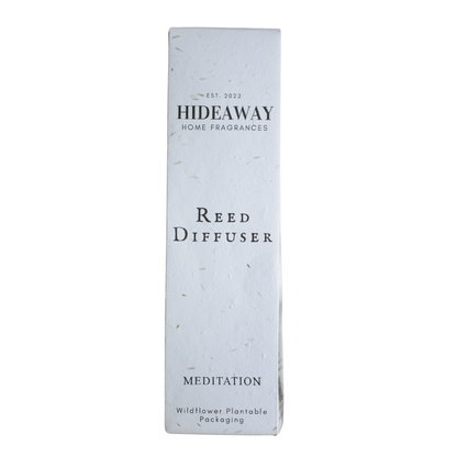 Reed Diffuser to enhance mindfulness and create a tranquil environment - Hideaway Home Fragrances