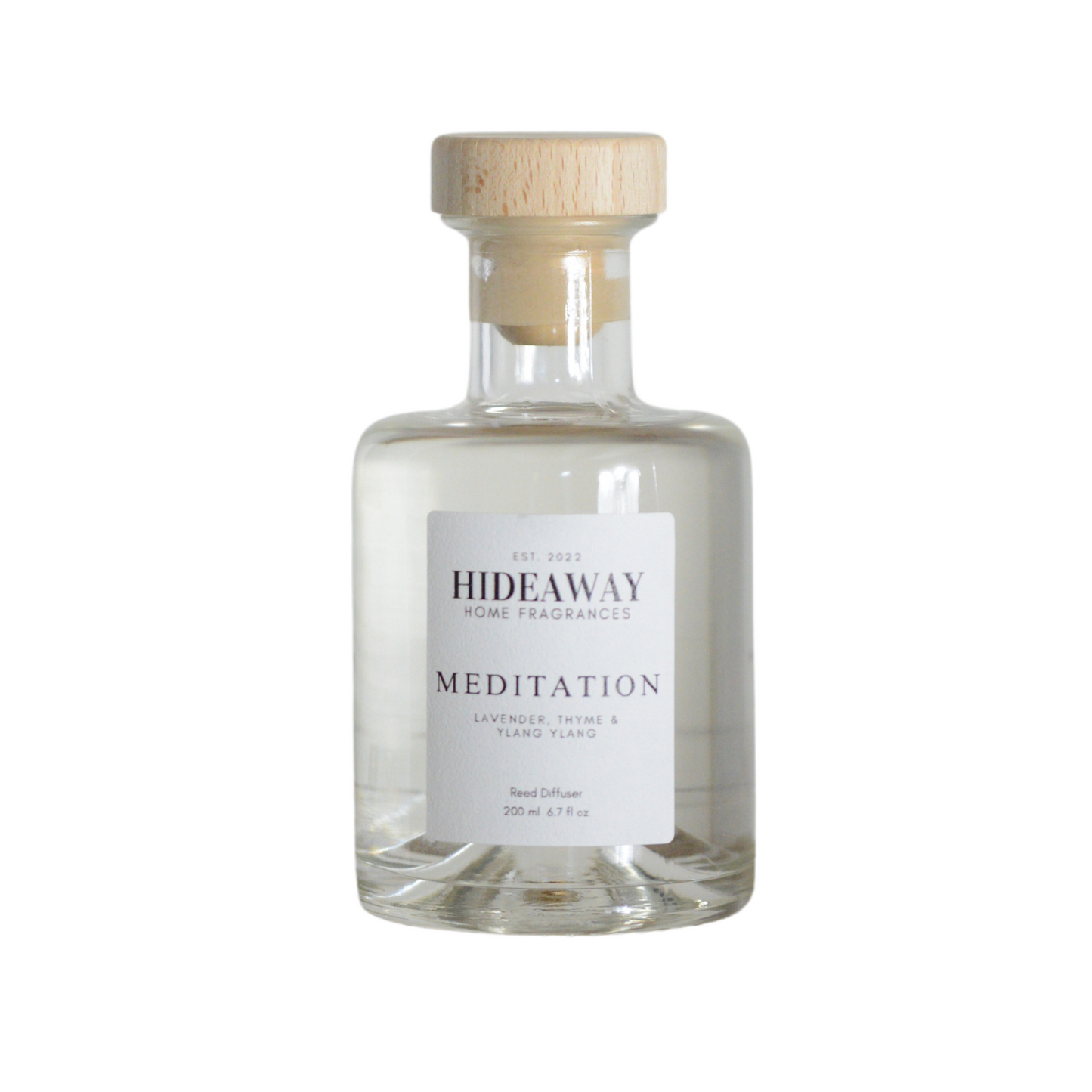 Meditation Reed Diffuser to promote mental clarity and spiritual balance - Hideaway Home Fragrances