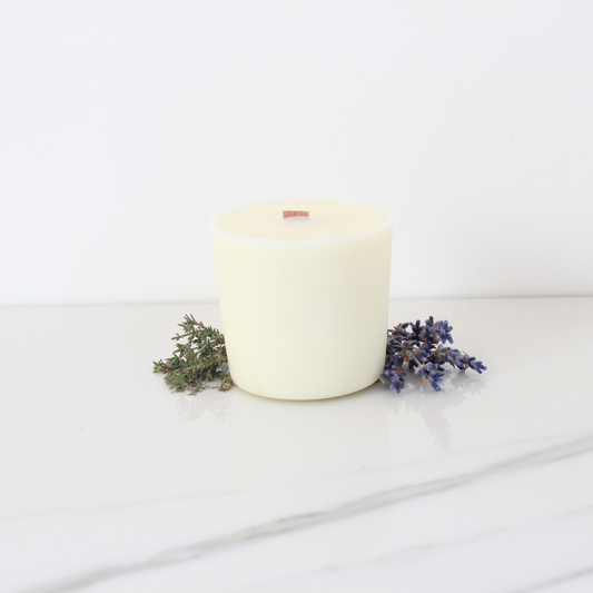 Meditation Candle Refill to calm your mind and elevate your spirit - Hideaway Home Fragrances